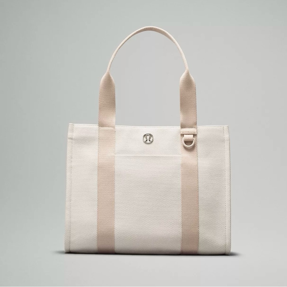 Lululemon Large Canvas Tote Bag NEW